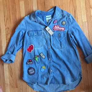 Unworn American eagle denim shirt. (Oversized fit)